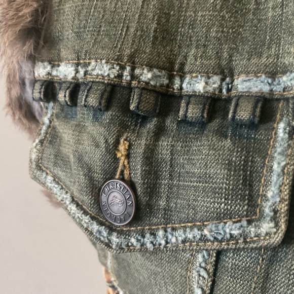 Christian Lacroix Vintage Fur Vest - Picture 3 of 4